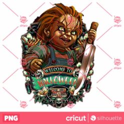 Halloween Horror Chucky Sublimation PNG