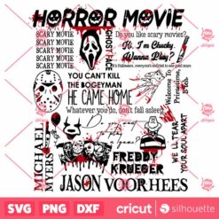 Halloween Horror Movie Do You Like Scary Movies SVG