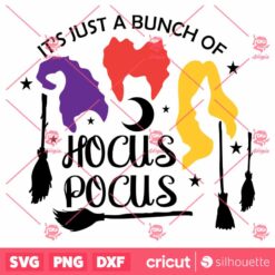 Halloween Its JustA Bunch Of Hocus Pocus Halloween SVG Horror SVG