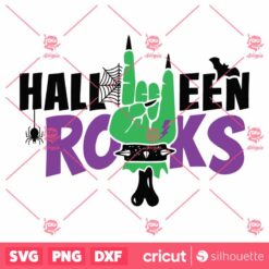 Halloween Rocks SVG Halloween SVG