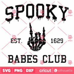 Halloween SVG Spooky Babes SVG