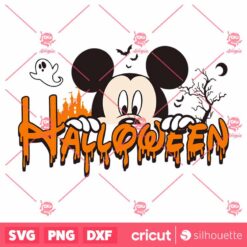 Halloween Spooky Mickey SVG Mickey Mouse SVG