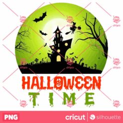 Halloween Time PNG Halloween T Shirt Design Halloween PNG