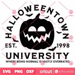 Halloweentown University SVG, Halloween SVG, Halloween Shirt SVG, Pumpkin SVG, Funny Halloween SVG