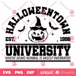 Halloweentown University SVG, Halloween SVG, Halloween Shirt SVG, Spooky Vibes SVG