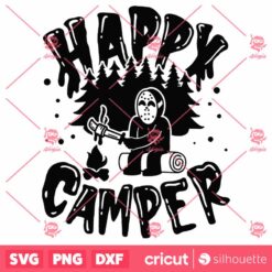 Happy Camper Jason Voorhees Halloween SVG Halloween SVG