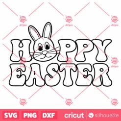 Happy Easter SVG Easter Bunny SVG