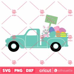 Happy Easter Truck SVG Easter SVG