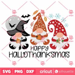 Happy Hallothanksmas SVG Halloween SVG