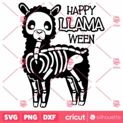 Happy Llamaween SVG Halloween SVG