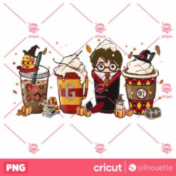 Harry Fall Coffee PNG Harry Potter Coffee PNG