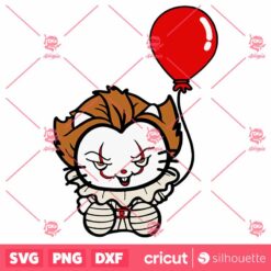 Hello Cats Horror Halloween SVG PNG Layered Hello Cat SVG