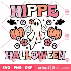 Hippie GhostHalloween SVG Halloween SVG