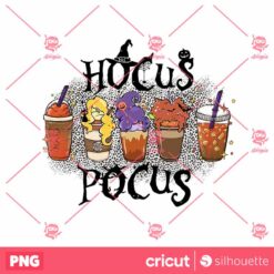 Hocus Pocus Coffee PNG Sanderson Sisters PNG