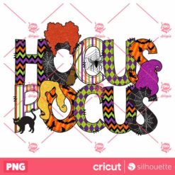 Hocus Pocus Design Sublimation Design Digital Download Fall Shirt Design Halloween PNG