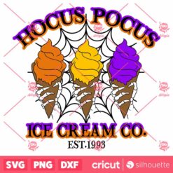 Hocus Pocus Ice Cream Co Est1993 SVG Hocus Pocus SVG