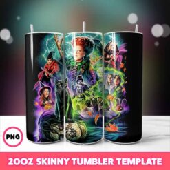 Hocus Pocus Tumbler Wrapp 20oz Tumbler Design