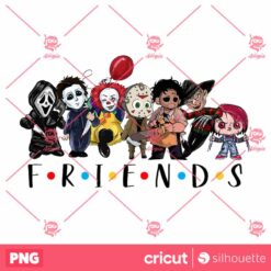 Horror Friends PNG Halloween Friends PNG