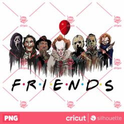 Horror Movie Friends PNG Friends Halloween PNG