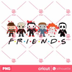 Horror Movie Friends PNG Halloween PNG