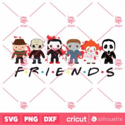 Horror Movie Friends PNG, Halloween PNG, Horror Movies PNG, Friends PNG, Horror Movie