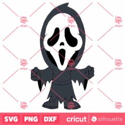 Horror Movie SVG Chibi Horror Movie Characters SVG