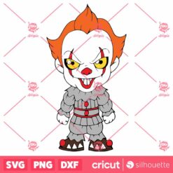 Horror Movie SVG, Chibi Horror Movie Characters SVG, Halloween SVG