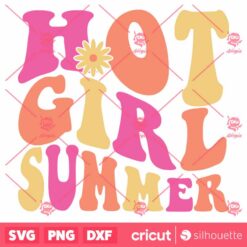 Hot Girl Summer SVG Summer T Shirt Design SVG