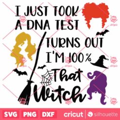 I JustTook A Dna TestSVG Halloween SVG