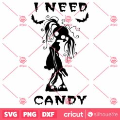 I Need Candy SVG Halloween SVG