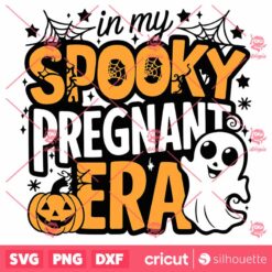 In My Spooky Pregnant Era Halloween SVG