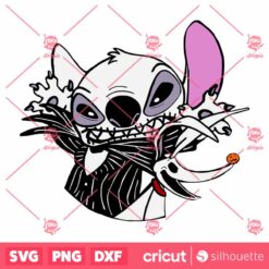 Jack And Zero X Stitch SVG Stitch SVG