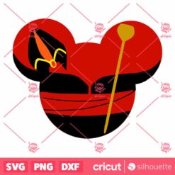 Jafar Aladdin Mouse Head SVG Jafar Aladdin SVG