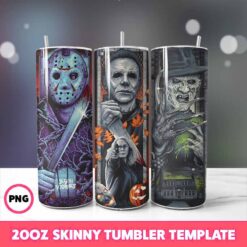 Jason Michael Freddy Tumbler Wrap, 20oz Tumbler Design