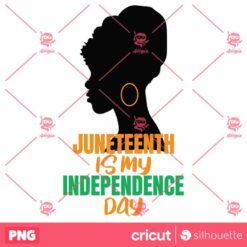 Juneteenth Is My Independence Day PNG Juneteenth PNG