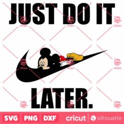 Just Do It Later SVG, Just Do It Later Logo SVG, Just Do It