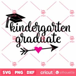 Kindergarten Graduate Arrow SVG