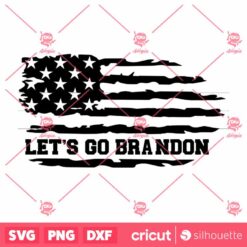 Lets Go Brandon Flag SVG American SVG