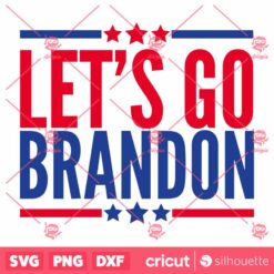 Lets Go Brandon SVG Us Flag T Shirt Design SVG