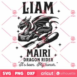 Liam Mari Forth Wing SVG Forth Wing Iron Flame SVG