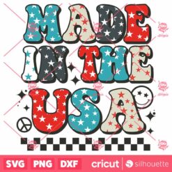 Made In The Usa SVG Patriotic SVG