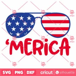 Merica SVG American Independence Day T Shirt SVG