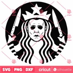 Michael Myers Starbucks SVG Halloween SVG