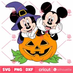 Mickey And Minnie Halloween SVG Disney Halloween SVG