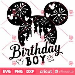 Mickey Brithday Boy SVG Disney SVG