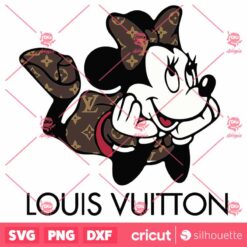 Mickey Louis Vuitton SVG Minnie Lv SVG Minnie Mouse SVG