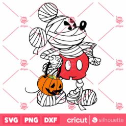 Mickey Mouse Mummy SVG Mickey Mouse SVG