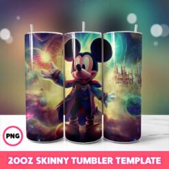 Mickey Mouse Tumbler, Disney Tumbler 15, 20oz Skinny Tumbler Wra