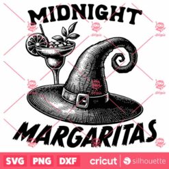 Midnight Margaritas SVG, Practical Magic SVG, Halloween SVG