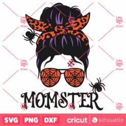 Momster Mom SVG Halloween SVG